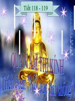 tiết 120 đọc thêm quan âm thị kính