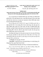 Thông báo Danh sách thi tuyển Viên chức