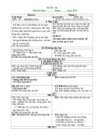 giao an lop ghep 12 tuan 31