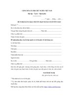 Tải Mẫu đề nghị giảng đạo, truyền đạo ngoài cơ sở tôn giáo - HoaTieu.vn