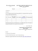 Tải Mẫu thông báo thay đổi danh sách người đào tạo, cập nhật kiến thức chuyên môn về dược - HoaTieu.vn