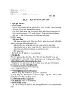 Tiết: 24 Bài 21 : THỰC HÀNH QUANG HỢP