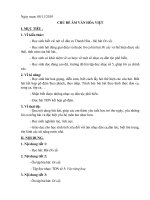 Giáo án Âm nhạc 6 chủ đề 4 Tiết 13 14 18