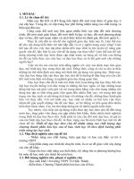 Thiết kế dạy học theo chủ đề nhằm nâng cao chất lượng dạy chương thành phần hóa học của tế bào, sinh học 10 theo định hướng phát triển năng lực học sinh 