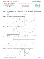 Đề thi minh họa THPT Quốc Gia môn Toán năm 2021  Đề số 30