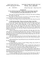 Ke hoach thuc hien thang ATGT