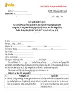 Bản Kiểm Điểm Đảng Viên