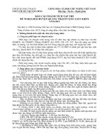 BAO CAO THANH TICH TAP THE DE NGHI LDLD HUYEN TANGGIAY KHEN CD TH SO 2 QUANG HOA