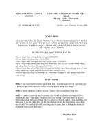 Quyết định 19/2004/QĐ-BGTVT về việc ban hành qui định tạm thời về việc tham gia ý kiến vào quá trình chuẩn bị và thực hiện dự án xây dựng giao thông do Bộ Giao thông vận tải ban hành