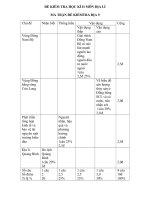 de kiem tra cac khoi HK II