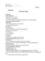 tiết 19: Từ Hán Việt