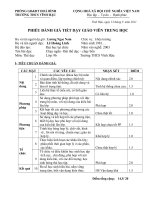 Phieu danh gia tiet day