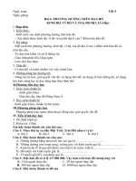 Giáo án địa 6 tuần 5