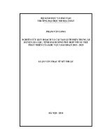 Nghiên cứu quy hoạch và cải tạo lưới điện trung áp huyện gia lộc, tỉnh hải dương phù hợp với xu thế phát triển của khu vực giai đoạn 2015   2025    