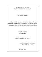 Nghiên cứu xây dựng và mô phỏng một số bài thí nghiệm về mạch chỉnh lưu có điều khiển cho phòng thí nghiệm của trường đại học công nghiệp hà nội    