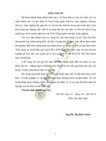 Xây dựng cơ sở dữ liệu mã vạch DNA cho một số loài cây lâm nghiệp gỗ lớn, lâm sản ngoài gỗ có giá trị kinh tế 