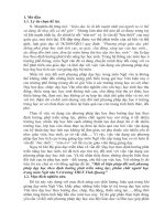 Một số biện pháp đổi mới phương pháp dạy học theo định hướng phát triển năng lực, phẩm chất người học trong môn ngữ văn 9 ở trường THCS vĩnh quang 