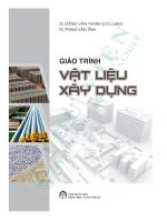 Giáo trình vật liệu xây dựng 