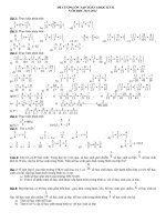 DE CUONG ON TAP TOAN 6 HOC KY II