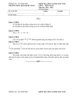 DE KT DAU NAM TOAN 6 DE SO 4