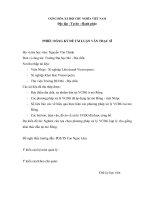 Nghiên cứu lựa chọn phương pháp xử lý vùng cặn đáy giếng hợp lý cho giếng khai thác dầu tại mỏ rồng    