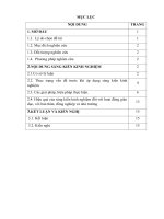 Một số kinh nghiệm rèn kỹ năng sống cho trẻ mẫu giáo 5   6 tuổi ở trường mầm non vĩnh thịnh, huyện vĩnh lộc, tỉnh thanh hóa 