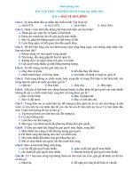 Bài tập trắc nghiệm Giáo dục công dân 9 – Bài 4: Bảo vệ hoà bình