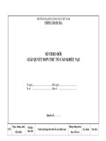 BM.10-QT.TTr&DBCL.03 - Sổ theo dõi đơn thư KNTC