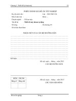 ĐỒ ÁN TỐT NGHIỆP. Chuyên ngành : Chế tạo máy Tên đề tài : Thiết kế máy khoan tự động