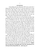 Luận văn Thạc sĩ Giáo dục học: Nghiên cứu xây dựng một số giải pháp phát triển tiềm năng phong trào Thể dục thể thao Huyện Bến Lức – tỉnh Long An