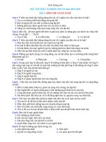 Bài tập trắc nghiệm Giáo dục công dân 9 – Bài 3: Dân chủ và kỷ luật