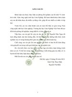 Nghiên cứ phân lập và tuyển chọn chủng vi khuẩn có khả năng sinh tổng hợp dextran 