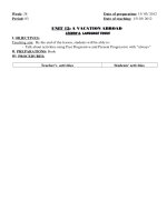 English 8 Tiet 83 Unit 12 Language Focus