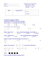 KT HOC KYII Lop 4 Toan