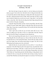 Cảm nghĩ về chuyến đi thực tế Hải Dương – Bắc Ninh