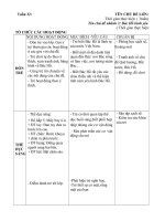 Giáo án tuần 32. chủ đề nhánh: Bác Hồ kính yêu.Chủ đề: Quê hương-đất nước-Bác Hồ