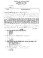 Kiem tra HK II TV 3 QH