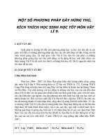 MOT SO PHUONG PHAP GAY HUNG THU KICH THICH HOC SINHHOC TOT MON VAT LI 9