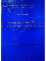 Nghiên cứu xúc tiến tái sinh tự nhiên rừng thông ba lá (pinus kesilya royle ex gordon) tại lâm trường đà lạt   lâm đồng 