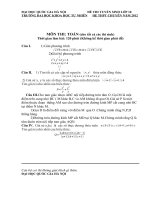 De Toan KHTN 2012 V1