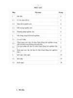 Một số biện pháp chỉ đạo tổ chức hoạt động trải nghiệm lớp 1 