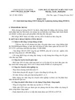 Bao cao hoat dong CD thang 4