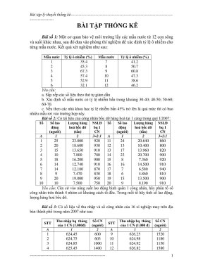 Bai tap nguyen ly thong ke