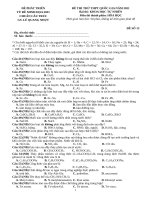 Đề 13  đề thi thử TN THPT môn hóa theo cấu trúc đề minh họa 2021 có lời giải