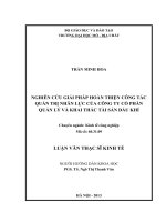 Nghiên cứu giải pháp hoàn thiện công tác quản trị nhân lực của công ty cổ phần quản lý và khai thác tài sản dầu khí    