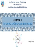 Bài giảng Quản trị bán lẻ: Chương 6 - ĐH Kinh tế Quốc dân