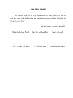 luận án tiến sĩ nghiên cứu ảnh hưởng của các thông số công nghệ và hình học đến độ chính xác của chi tiết khi dập khối trong khuôn kín 