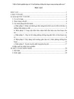 SKKN đạt lọai B cấp huyện NH 2018-2019: “ Một số kinh nghiệm dạy trẻ 5-6 tuổi phòng chống hỏa hoạn trong trường mầm non”