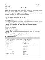 đại số 7 - luyện tập