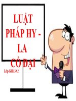 Slide Luật pháp Hy Lạp  La Mã cổ đại